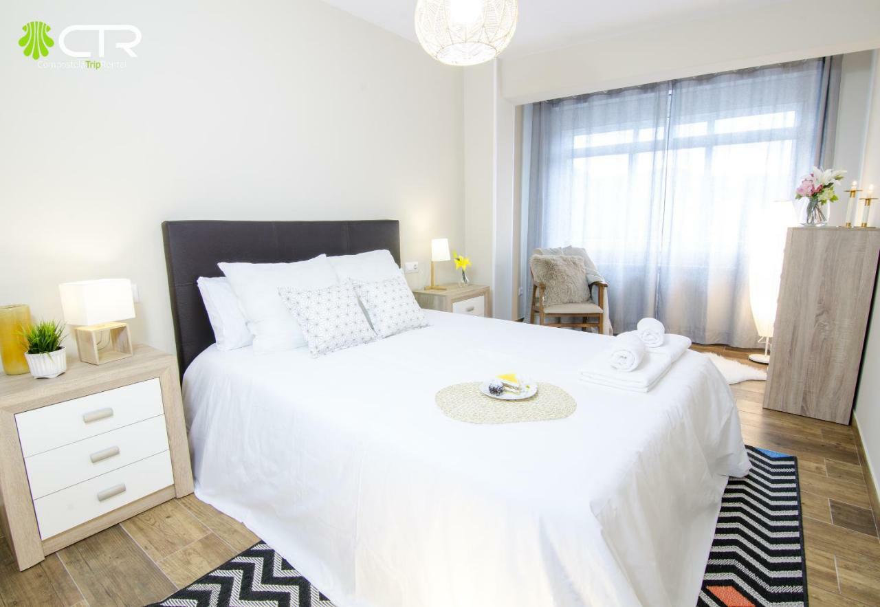 דירות סנטיאגו דה קומפוסטלה Apartamento Con Excelente Conexion & Garaje מראה חיצוני תמונה